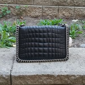 ZARA Vintage Crocodile Leather Bag